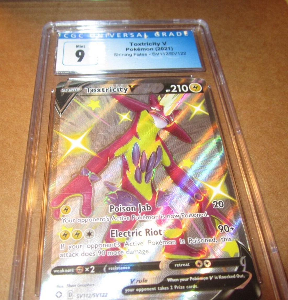 Toxtricity V SV112/SV122 Shining Fates: Shiny Vault Holo for sale