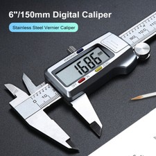 6-inch Micrometer Digital Measuring Tool Caliper Vernier Gauge Metric 150mm