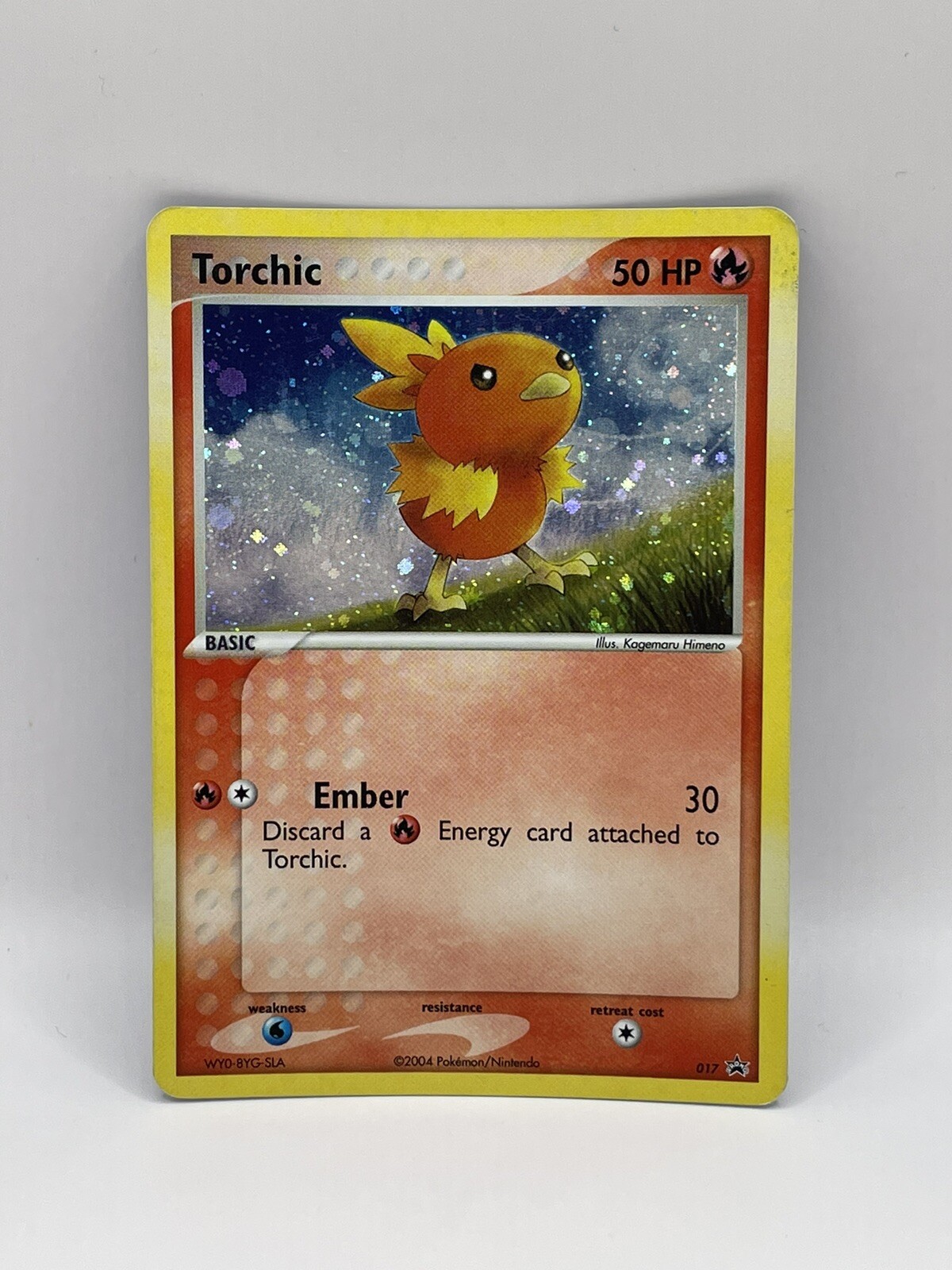 Torchic 017 Black Star Promo Holo Rare Vintage Pokemon Card eBay