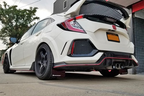 Rally Armor UR Black Mud Flap For 17-18 Honda Civic Type R (Type R Only) - Foto 9 di 10