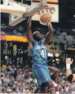 GLEN RICE CHARLOTTE HORNETS X ALL STAR 96-98 ACTION