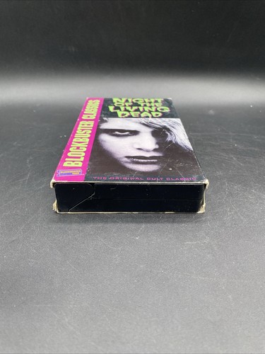 1993 Night of the Living Dead (1968) VHS Tape - Blockbuster Classics Edition Vgc - Picture 3 of 5