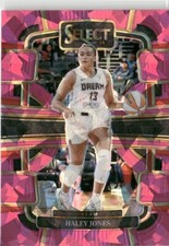 2023-24 Panini Select WNBA Pink Ice Prizm Haley Jones Atlanta Dream #55