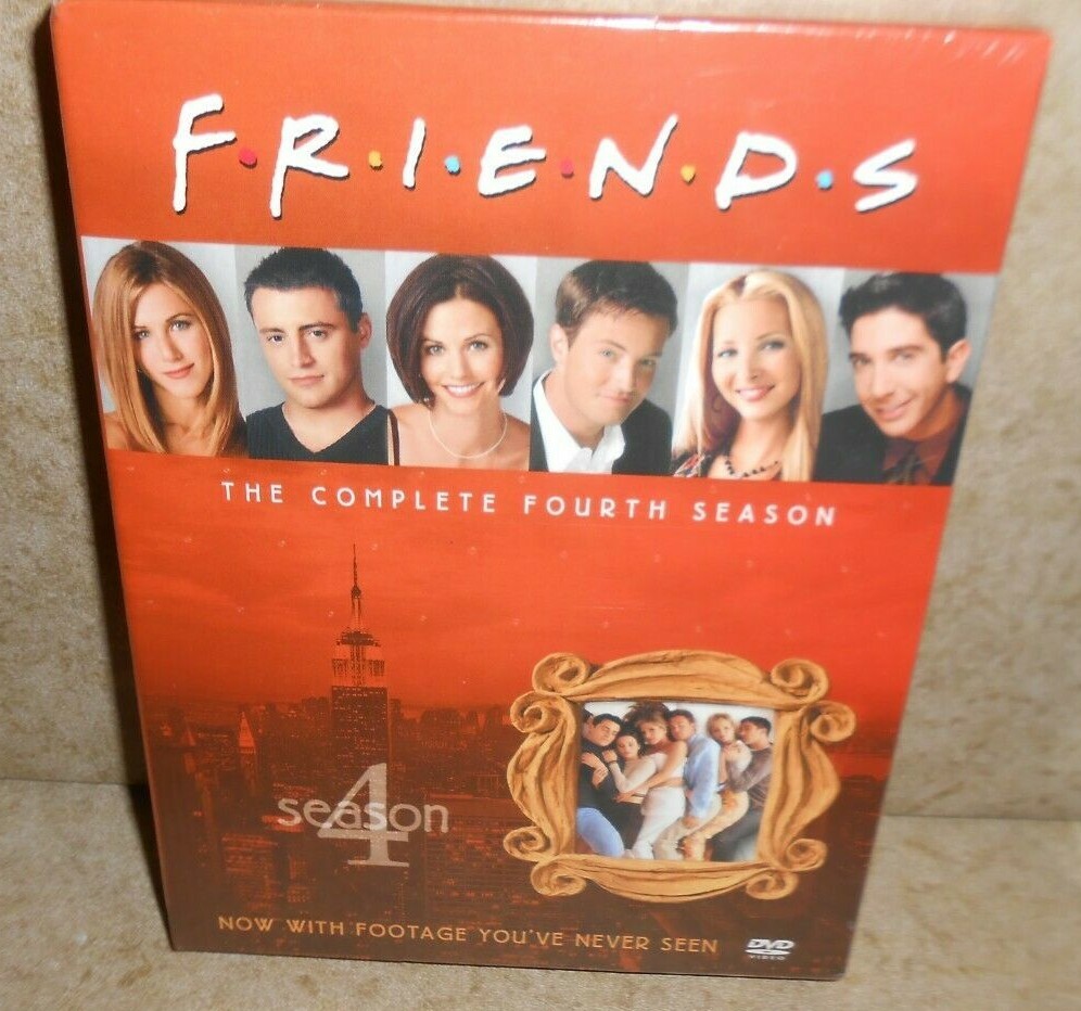 Friends Complete Season Deluxe 4-Disc DVD Sets | eBay