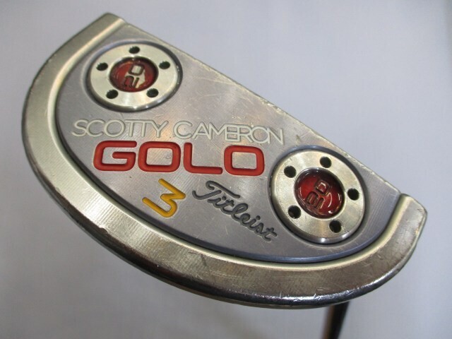 Scotty Cameron Golo 3 パター ヘッドカバー付き Scotty Cameron GoLo 3 Putter 32.5 inch with Head Cover Right