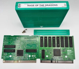 US Seller Rage of the dragons neo geo mvs Authentic tested & working