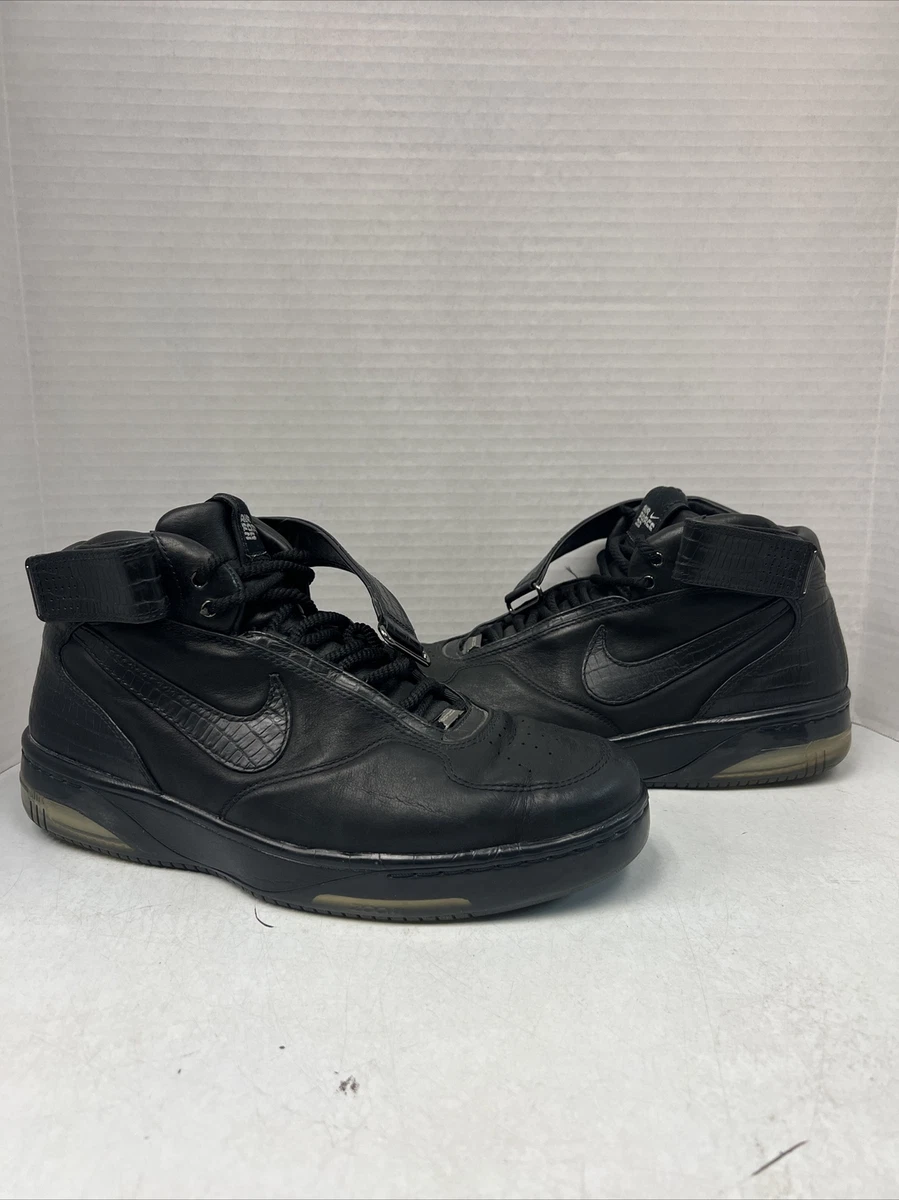 Nike Air Force 25 Supreme Black Chrome 2006 Size 10.5 Used 315016