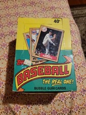 1987 topps baseball cards box