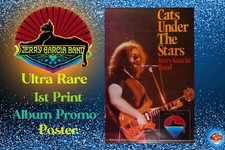 GRATEFUL DEAD Cats Under The Stars JERRY GARCIA BAND 1978 Mouse & Kelley Poster