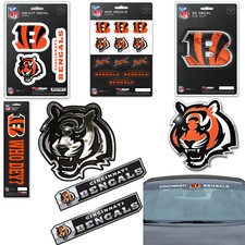 NFL Cincinnati Bengals Premium Vinyl Decal / Sticker / Emblem - Pick Your Pack