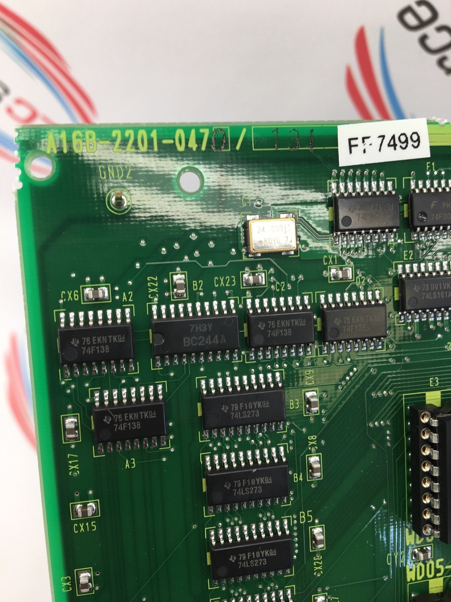 FANUC ROBOTICS A16B-2201-0470 / A320-2201-T476/09 AXIS FANUC ROBOTICS A16B-2201-0470 / A320-2201-T476/09 AXIS