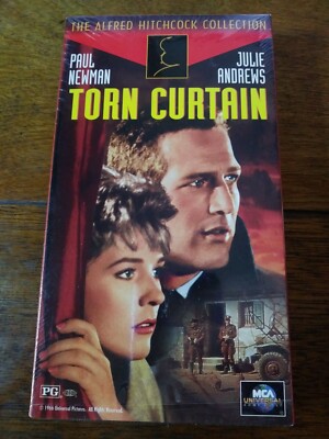 Torn Curtain VHS 1966 - Paul Newman Julie Andrews - Alfred
