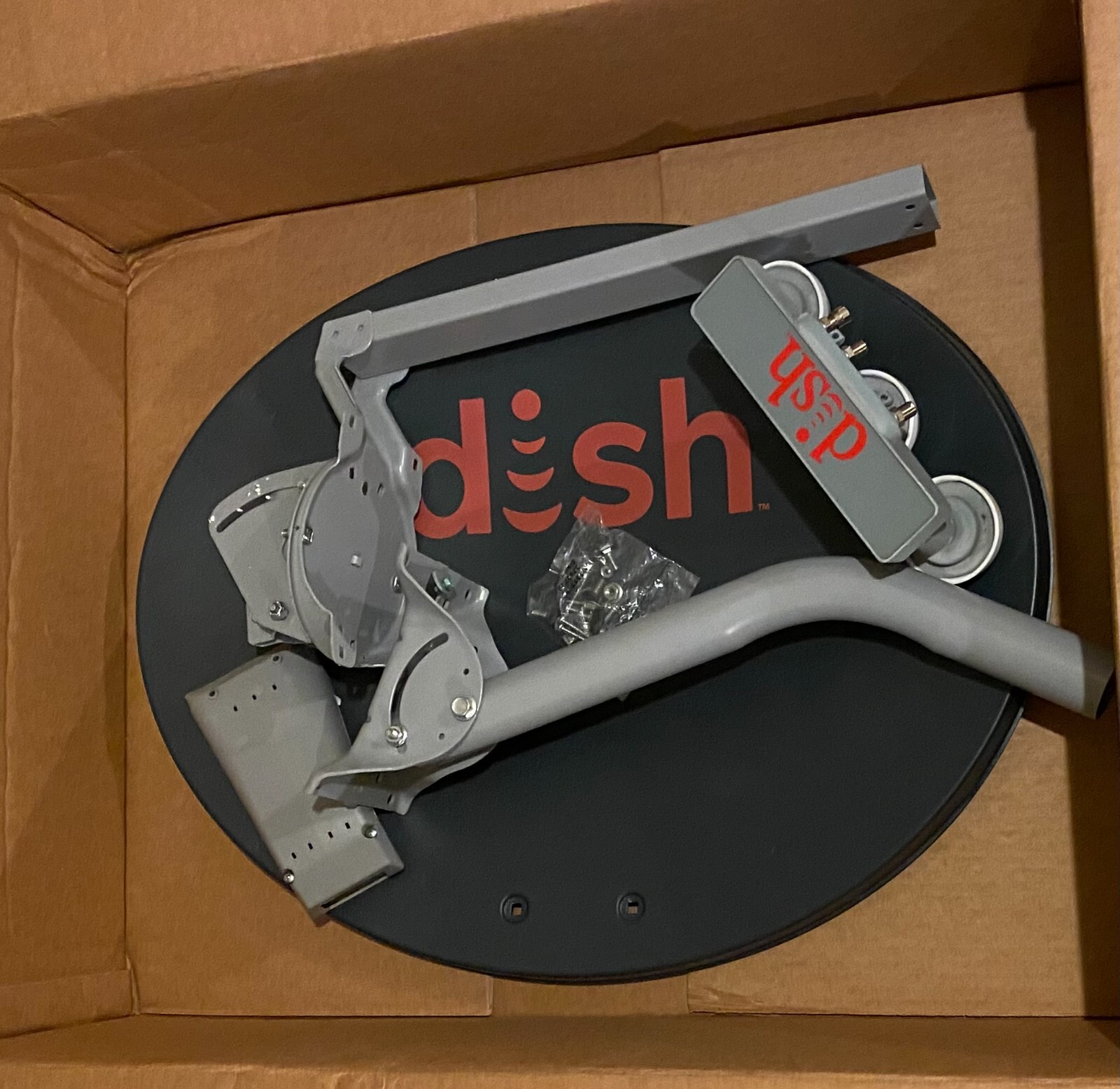 DISH Network HD Satellite Antenna 1000.2 WESTERN ARC HYBRID LNB 222345