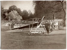 Early Aviation - Pre-War Vintage Silver Print - 
