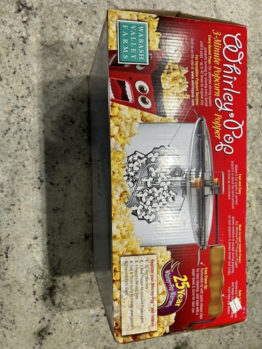 The Original Whirley Pop Stove-Top 3 Minute Popcorn Popper 6 Quart Capacity - Bild 2 von 7