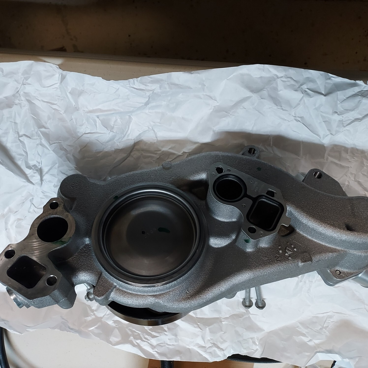 GM Chevrolet 12604630 LS3 Water Pump New crate motor takeoff eBay