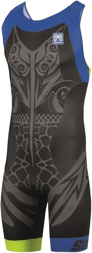 Traje de triatlón Santini para hombre trajes de entrenamiento deporte Yojo Aero multicolor, M