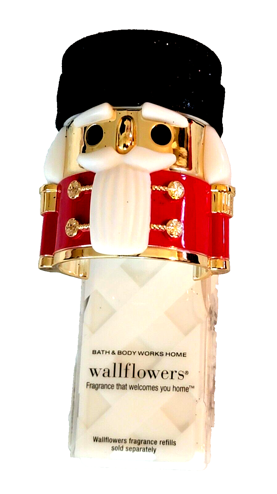 Nutcracker Toy Soldier Sparkle Wallflower Plug Christmas Bath & Body Works New-image