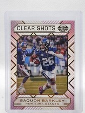 2020 Panini Illusions Football Saquon Barkley Clear Shots