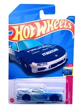 Hot Wheels 2022 HW Drift 1995 Mazda RX-7- Falken Tires Car Silver JDM NEW HCX62