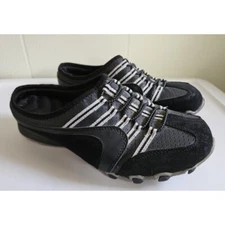 * Black Slip On Clog Style Athletic Shoe Ladies Size 8