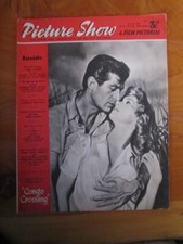 MAGAZINE VINTAGE PICTURE SHOW & FILM PICTORIAL 1956  *** MUST SEE ***