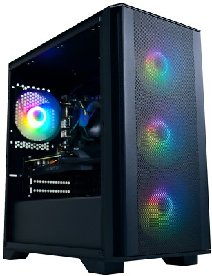 ULTIMATE Gaming & Streaming PC - RX 6600, Intel 12100, 1TB SSD (Forge Gladiator)