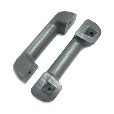 For Mitsubishi L200 Mighty Max 86-96 Inner Door Pull Handle Interior Gray 2 PCs