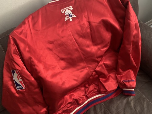Mitchell and Ness vintage 76ers NBA jacket - Picture 2 of 5
