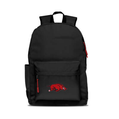 Arkansas Razorback Backpack Arkansas Razorbacks Campus Laptop Backpack- Black | eBay