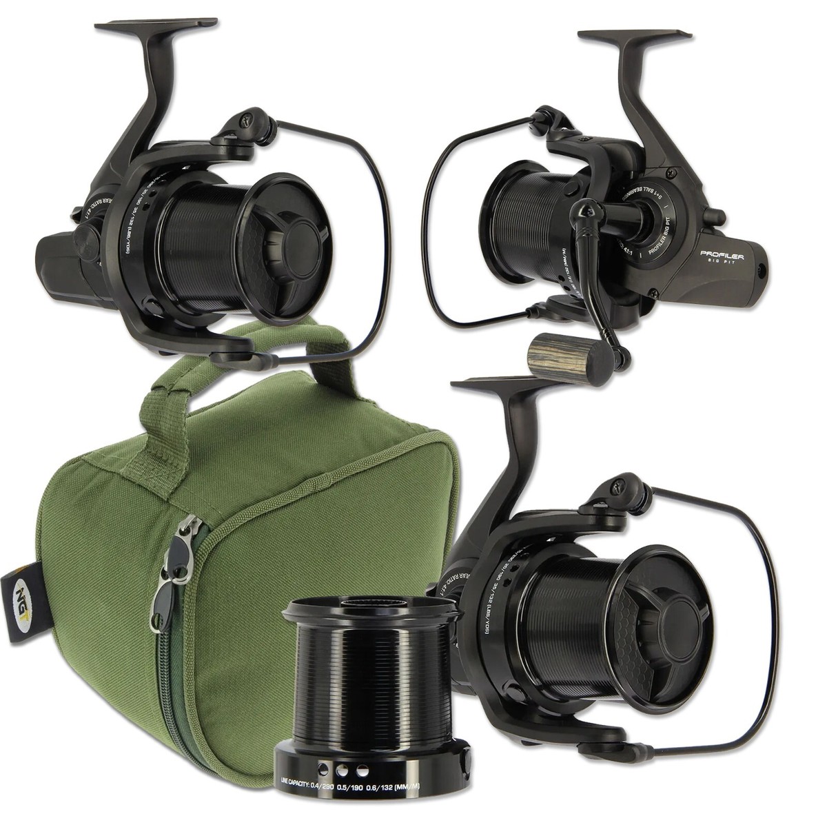 Carp Reels Tfg Big Pit Reels Ngt Big Pit 9000 Carp Fishing Reel - Main Image