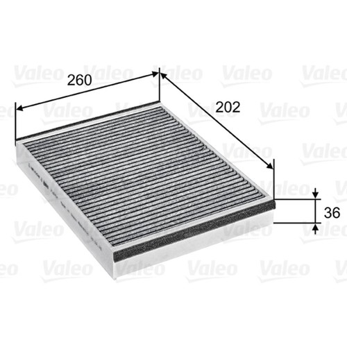 Innenraumfilter VALEO 715757 - Bild 1 von 3