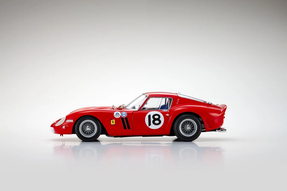 Kyosho 1:18 Ferrari 250 GTO #18 ganador 1963 Daytona 3h (08438F) Foto 3 de 4
