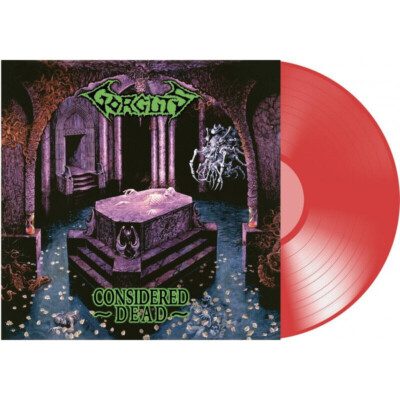 GORGUTS - Considered Dead - ltd. Red Vinyl LP - Reissue - NEU