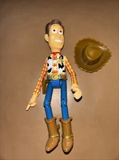 Disney Pixar Toy Story Thinkway Woody No Hat Action Figure
