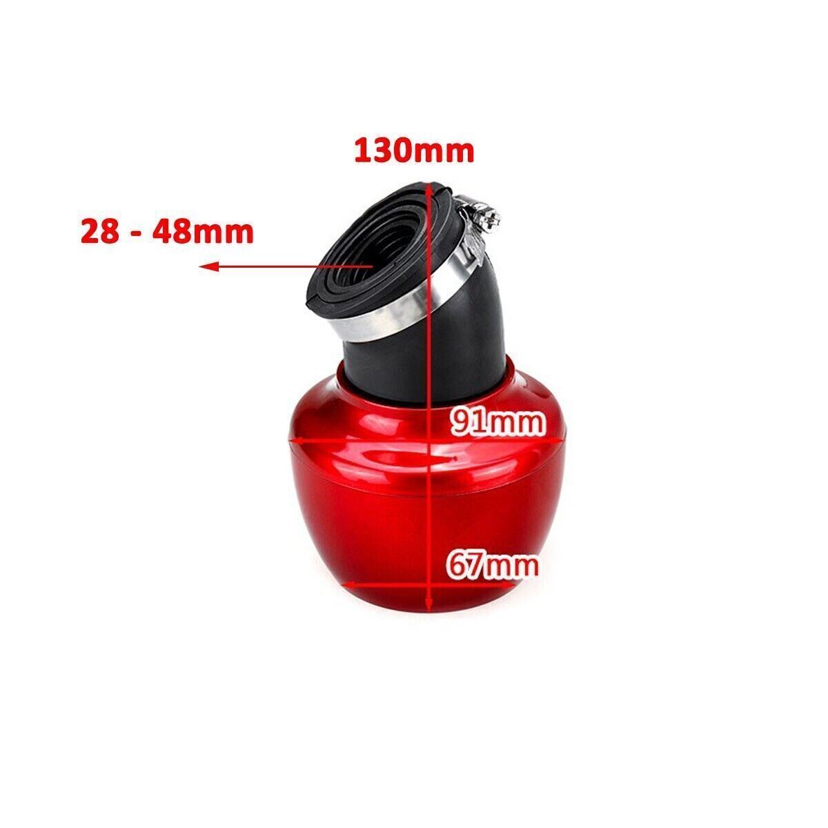 TDR Air Filter Cleaner – 28mm To 48mm For ATV, Pit Pro, Dirt Bike, Buggy, Scooter