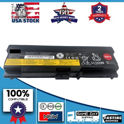 Genuine 9 cell Battery for Lenovo 0A36303 70++ ThinkPad L430 T430 W530 T530 L530
