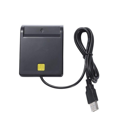 USB Smart Card Reader for Common Access CAC/Government/National ID - Afbeelding 8 van 12