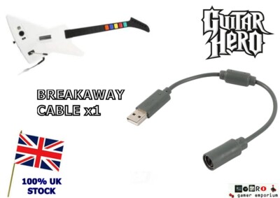 UK Wired controller USB breakaway cable adapter XBOX 360