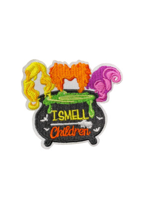 Witch Potion Hocus Pocus Scary Halloween Horror Patch, Iron On/Sew On