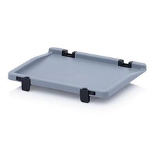 Coperchio con cerniere per cassette sovrapponibili Norma Europa 200 x 150 mm