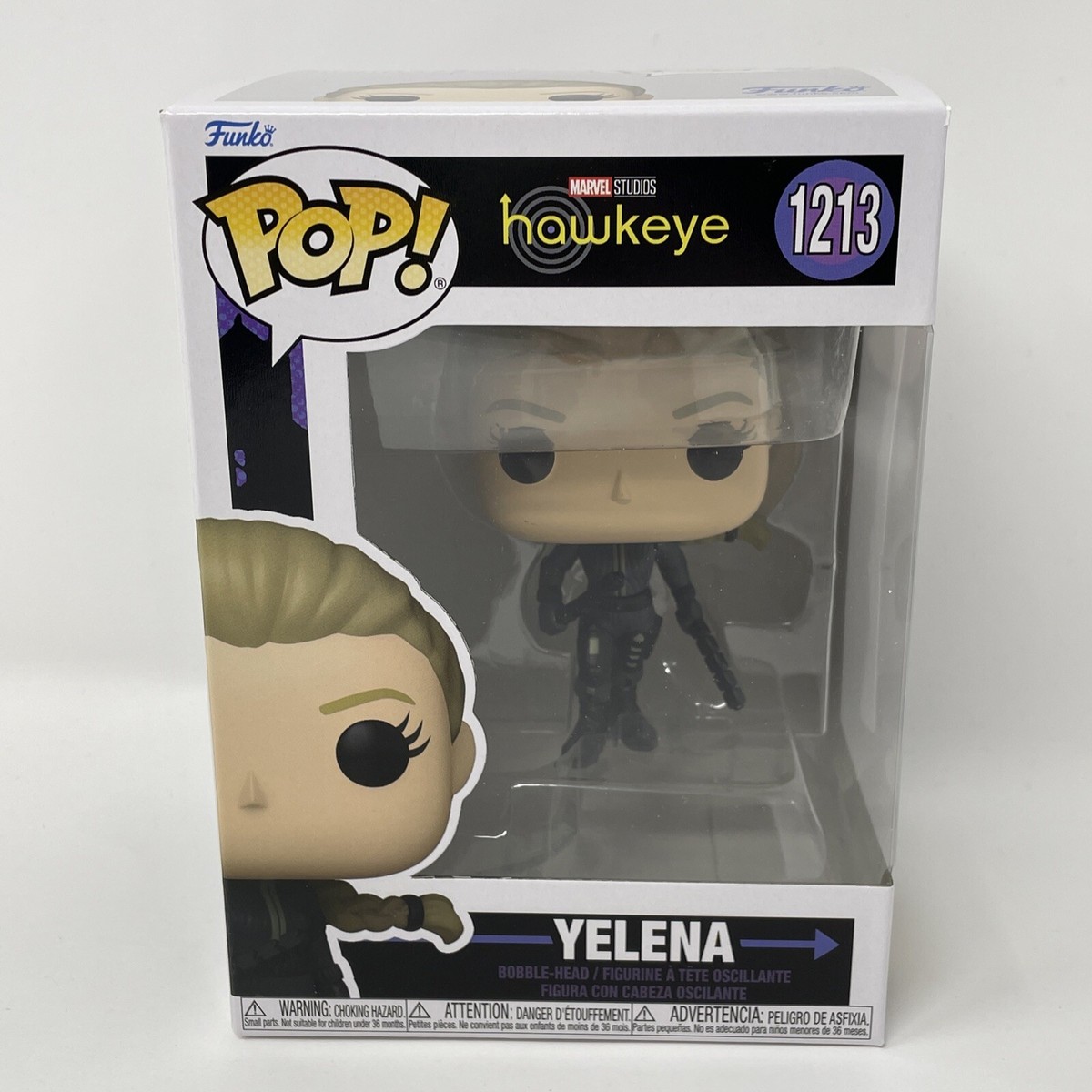 Funko Pop! Marvel Studios Hawkeye Yelena 1213 with Protector | eBay