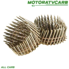 ALL-CARB 3/4" to 1-3/4" × 0.12" Coil Roofing Nail Galvanized 3/8" Head Diameter