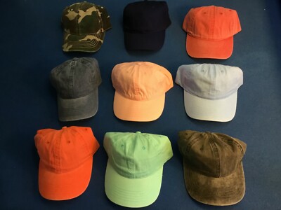 Ladies' baseball caps,  available in various colors,  You choose your favorite!