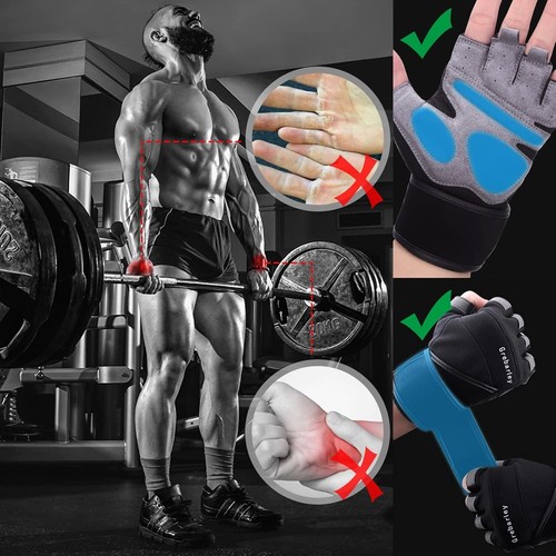 Handschuhe Für Krafttraining Bodybuilding Kraftsport Und Crossfit Training Neu ✅ - Bild 4 von 6