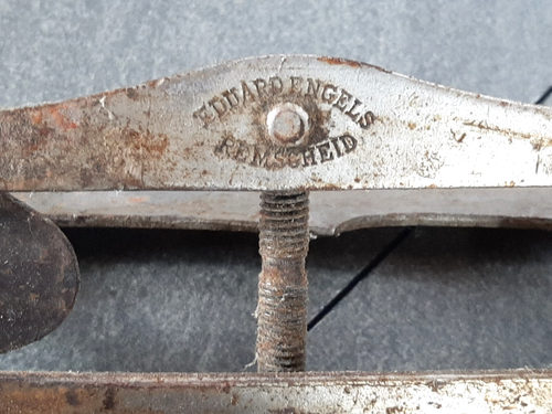 Antike Schlittschuhe Frauenlob Eduard Engels Remscheid Größe 25 - Bild 5 von 7