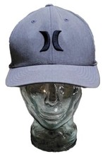 Hurley Dri fit Men's Flex Fit Hat Cap L/XL Grey EUC