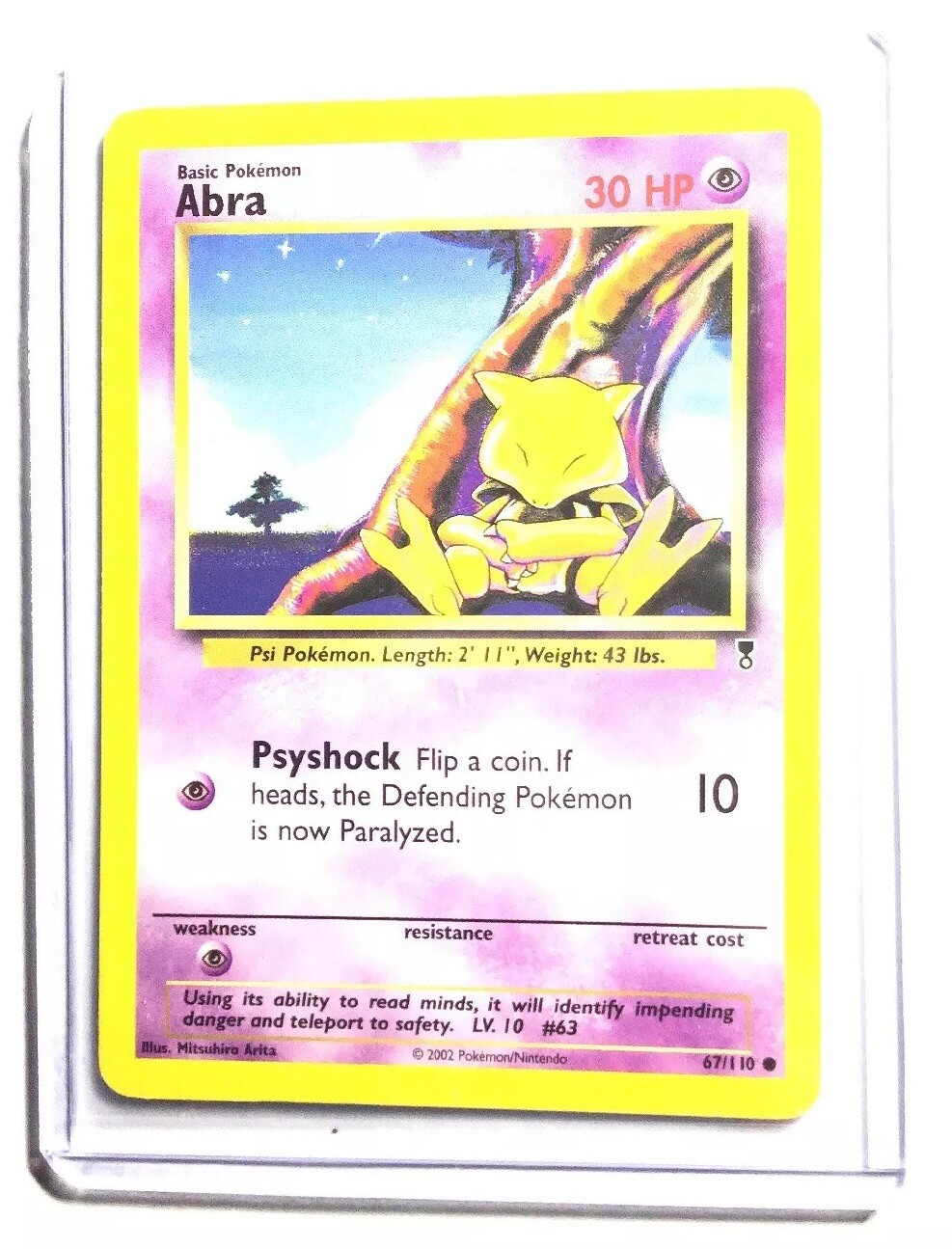 ABRA - 67/110 - Legendary Collection - Common - Pokemon Card - NM