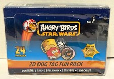 2012 Angry Birds Star Wars 24 Pack 2D Dog Tag Box Rovio