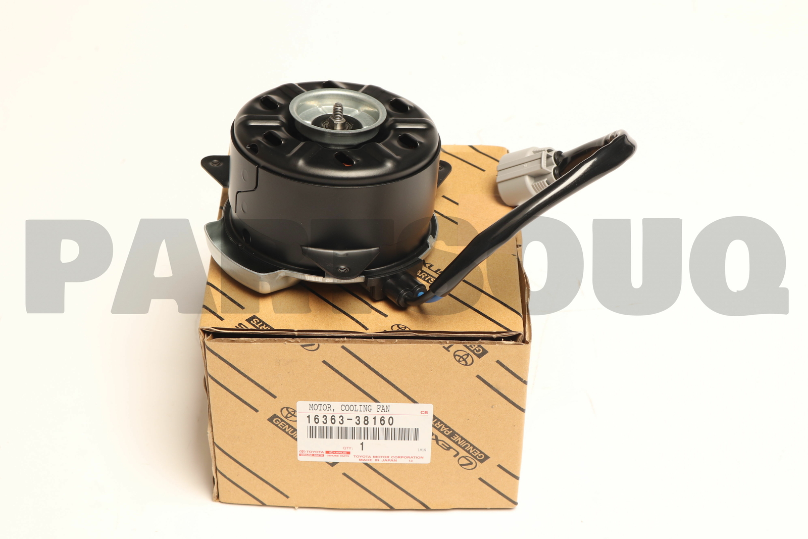 1636338160 Genuine Toyota MOTOR, COOLING FAN 16363-38160 | eBay 